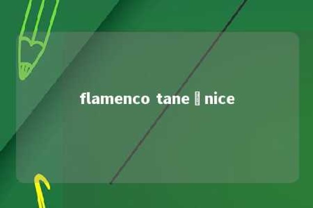 flamenco tanečnice 