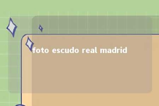 foto escudo real madrid 